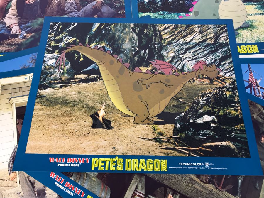Walt Disney Productions' Pete's Dragon (8) 11 X 14 Full Color Scenes From Movie And Pete's Dragon Movie Program [Photo 6]