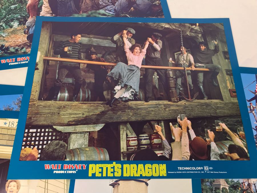 Walt Disney Productions' Pete's Dragon (8) 11 X 14 Full Color Scenes From Movie And Pete's Dragon Movie Program [Photo 9]