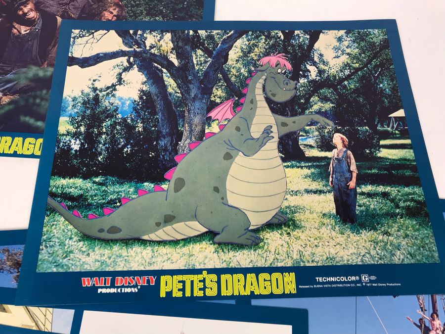 Walt Disney Productions' Pete's Dragon (8) 11 X 14 Full Color Scenes From Movie And Pete's Dragon Movie Program [Photo 7]