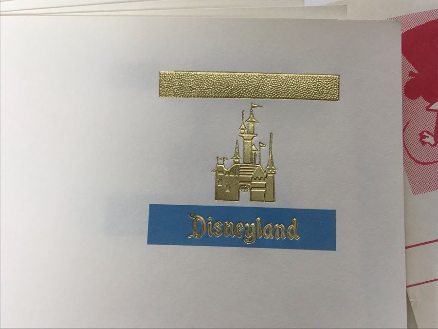 Vintage Official Disneyland Stationary [Photo 3]