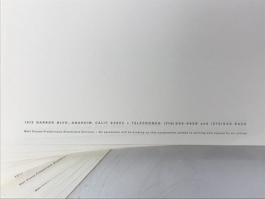 Vintage Official Disneyland Stationary [Photo 4]