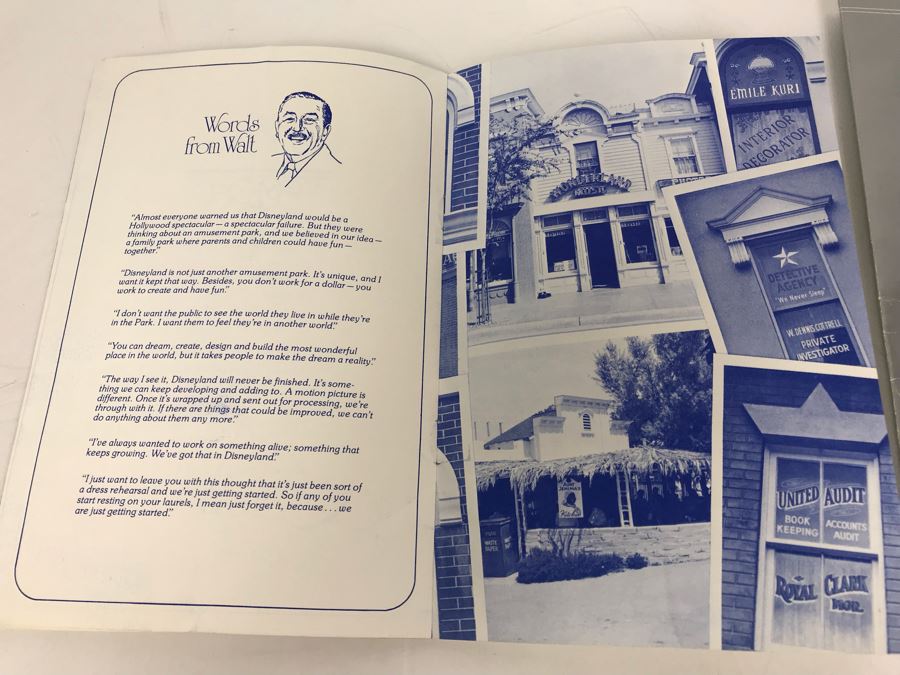 Vintage 1980 Disneyland Invitation And Program For 25th Birthday Of The Happiest Place On Earth And Letter Addressed To Fulton Burley Re Event [Photo 12]