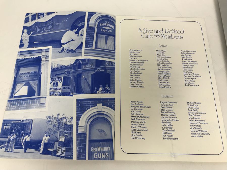 Vintage 1980 Disneyland Invitation And Program For 25th Birthday Of The Happiest Place On Earth And Letter Addressed To Fulton Burley Re Event [Photo 10]