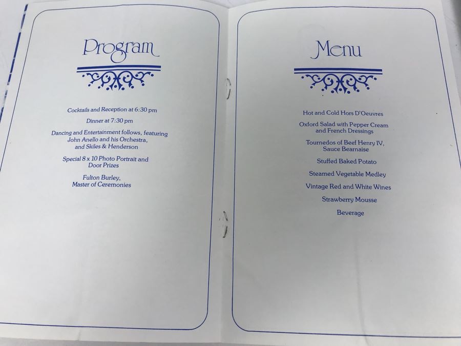 Vintage 1980 Disneyland Invitation And Program For 25th Birthday Of The Happiest Place On Earth And Letter Addressed To Fulton Burley Re Event [Photo 11]