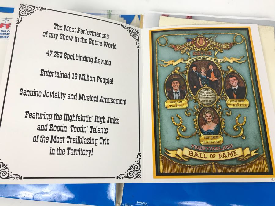 Fulton Burley's National Fantasy Fan Club (NFFC) Disney Legend Award Packet Information Including Award Acceptance Letter, Photos, Newsletters, Bios (See Photos) [Photo 7]