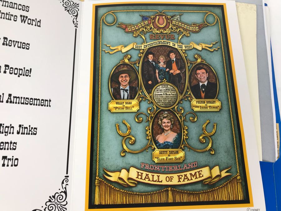 Fulton Burley's National Fantasy Fan Club (NFFC) Disney Legend Award Packet Information Including Award Acceptance Letter, Photos, Newsletters, Bios (See Photos) [Photo 8]