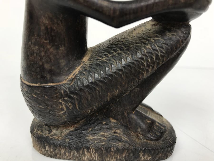 Carved Ironwood African Figurine 5.5'H [Photo 6]