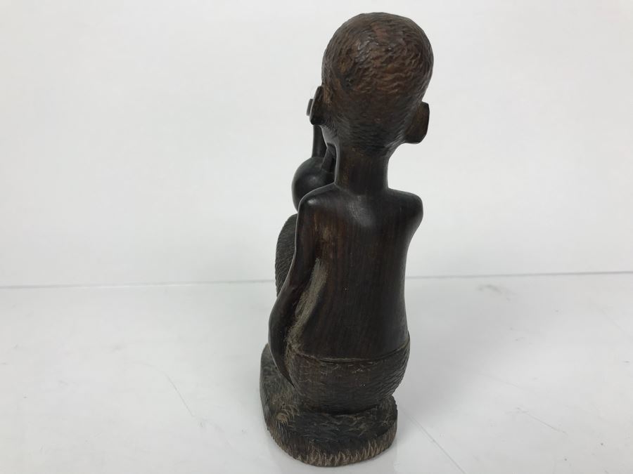 Carved Ironwood African Figurine 5.5'H [Photo 4]