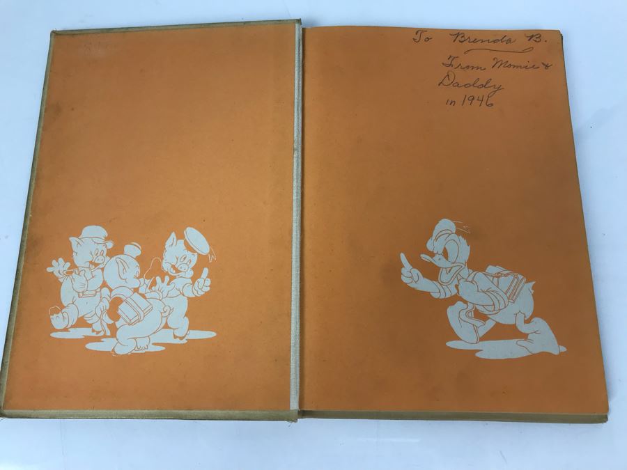 Pre-Disneyland 1939 Book School Days In Disneyville Told By Caroline D. Emerson Illustrated By The Walt Disney Studio [Photo 4]