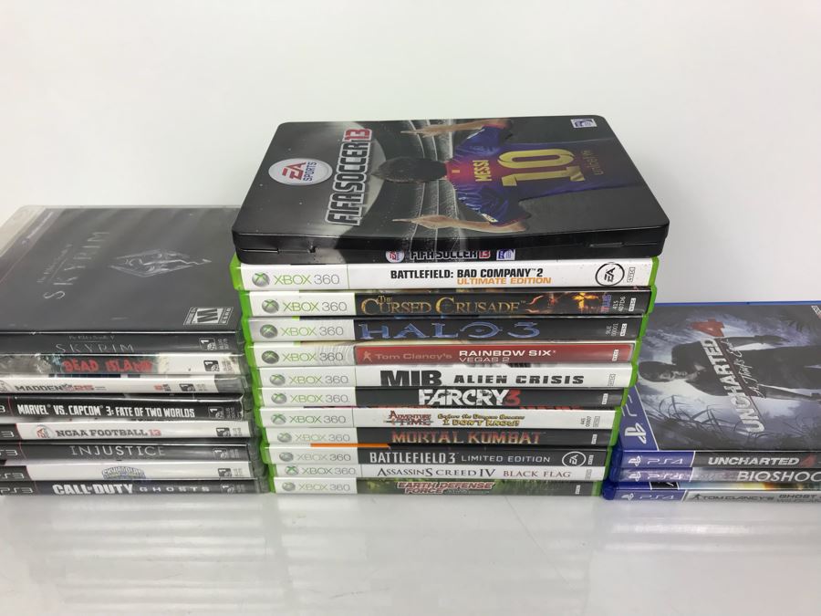 Collection Of (23) PS4, PS3 And XBOX 360 Video Games [Photo 5]