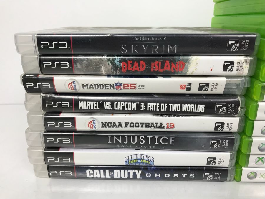 Collection Of (23) PS4, PS3 And XBOX 360 Video Games [Photo 3]