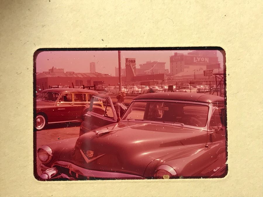 Huge Collection Of Photography Slides From George Hearst & Actress Collette Lyons Includes Lots Of Slides From The 1950's Construction Of Disneyland (See All Photos For Small Sampling) [Photo 64]