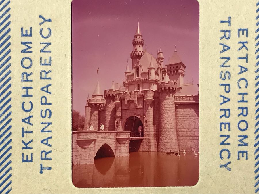 Huge Collection Of Photography Slides From George Hearst & Actress Collette Lyons Includes Lots Of Slides From The 1950's Construction Of Disneyland (See All Photos For Small Sampling) [Photo 37]