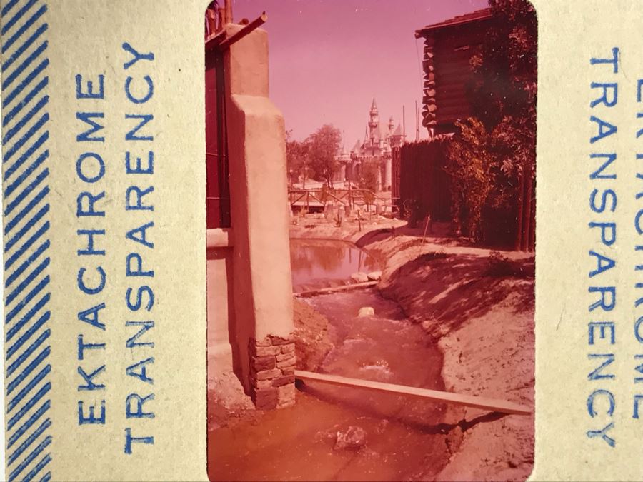 Huge Collection Of Photography Slides From George Hearst & Actress Collette Lyons Includes Lots Of Slides From The 1950's Construction Of Disneyland (See All Photos For Small Sampling) [Photo 39]