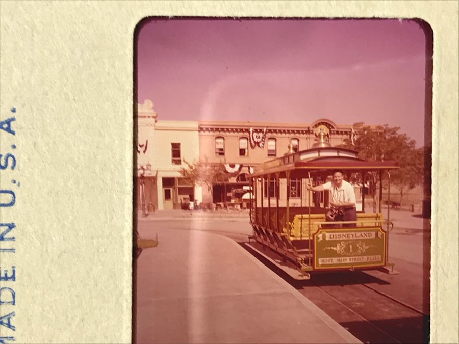 Huge Collection Of Photography Slides From George Hearst & Actress Collette Lyons Includes Lots Of Slides From The 1950's Construction Of Disneyland (See All Photos For Small Sampling) [Photo 21]