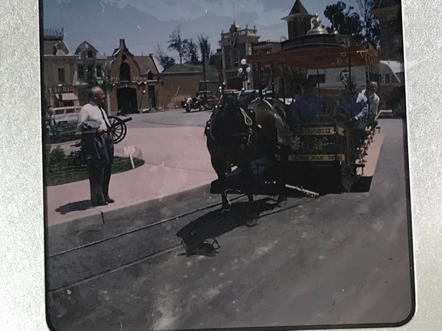 Huge Collection Of Photography Slides From George Hearst & Actress Collette Lyons Includes Lots Of Slides From The 1950's Construction Of Disneyland (See All Photos For Small Sampling) [Photo 15]
