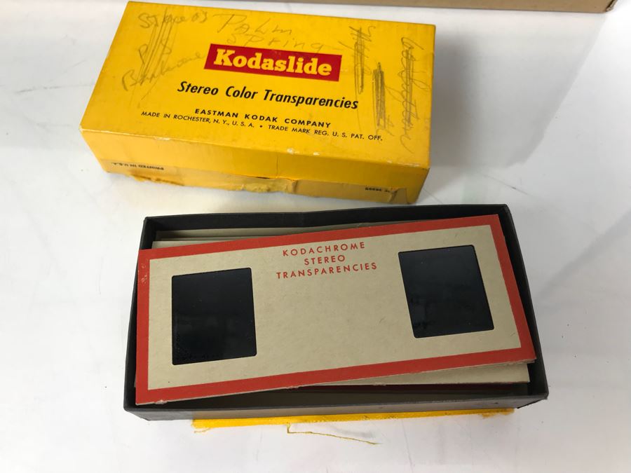 Huge Collection Of Photography Slides From George Hearst & Actress Collette Lyons Includes Lots Of Slides From The 1950's Construction Of Disneyland (See All Photos For Small Sampling) [Photo 9]