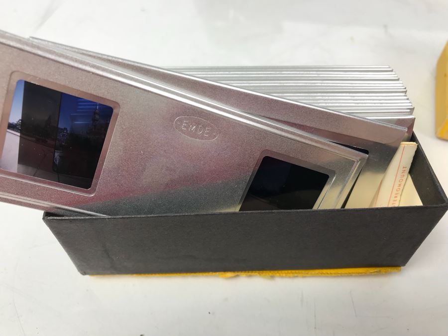 Huge Collection Of Photography Slides From George Hearst & Actress Collette Lyons Includes Lots Of Slides From The 1950's Construction Of Disneyland (See All Photos For Small Sampling) [Photo 49]