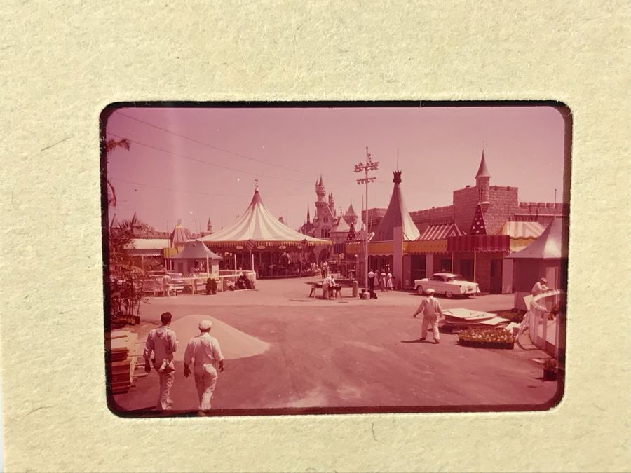 Huge Collection Of Photography Slides From George Hearst & Actress Collette Lyons Includes Lots Of Slides From The 1950's Construction Of Disneyland (See All Photos For Small Sampling) [Photo 41]