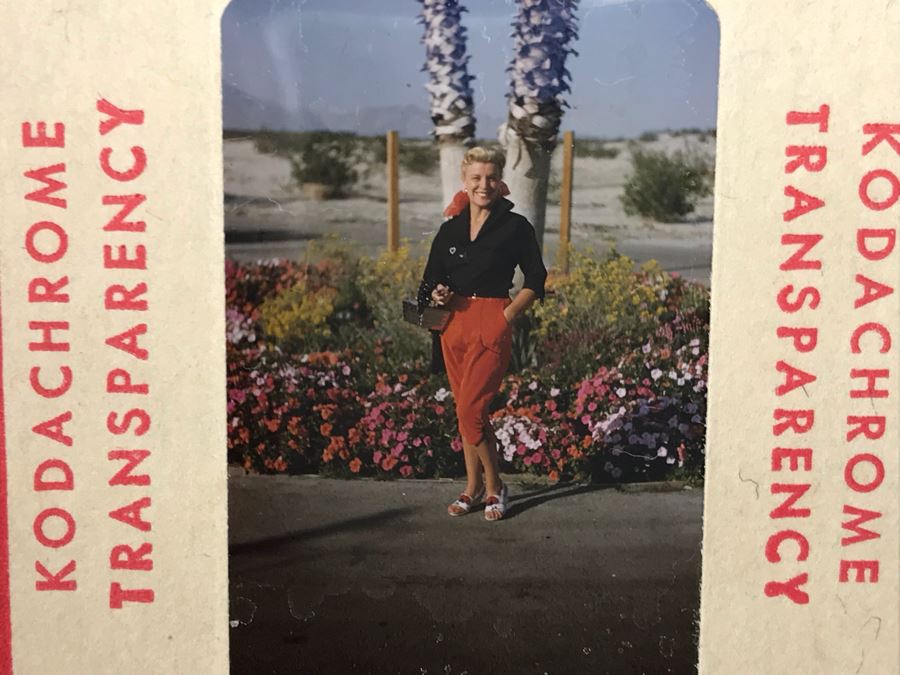 Huge Collection Of Photography Slides From George Hearst & Actress Collette Lyons Includes Lots Of Slides From The 1950's Construction Of Disneyland (See All Photos For Small Sampling) [Photo 32]