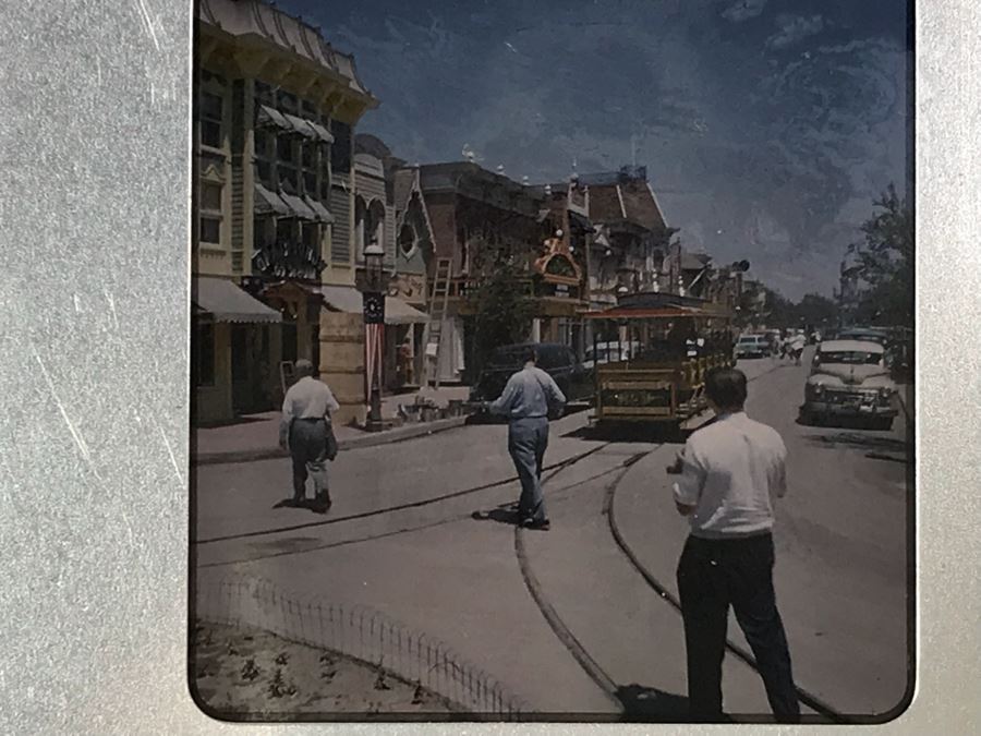 Huge Collection Of Photography Slides From George Hearst & Actress Collette Lyons Includes Lots Of Slides From The 1950's Construction Of Disneyland (See All Photos For Small Sampling) [Photo 14]