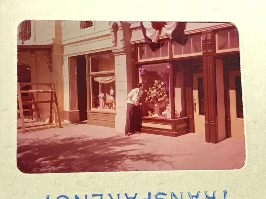 Huge Collection Of Photography Slides From George Hearst & Actress Collette Lyons Includes Lots Of Slides From The 1950's Construction Of Disneyland (See All Photos For Small Sampling) [Photo 27]