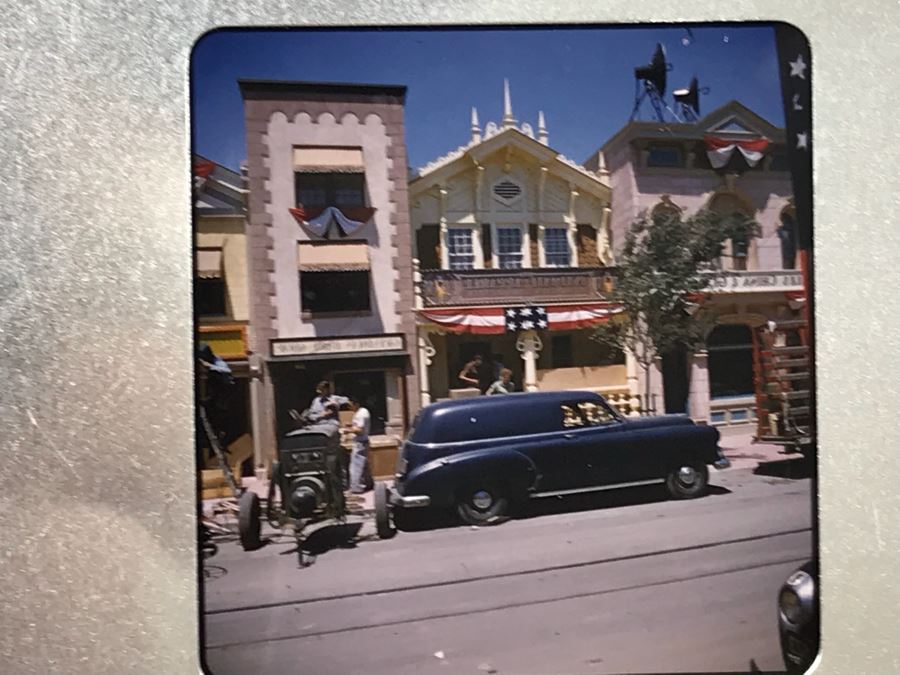 Huge Collection Of Photography Slides From George Hearst & Actress Collette Lyons Includes Lots Of Slides From The 1950's Construction Of Disneyland (See All Photos For Small Sampling) [Photo 55]