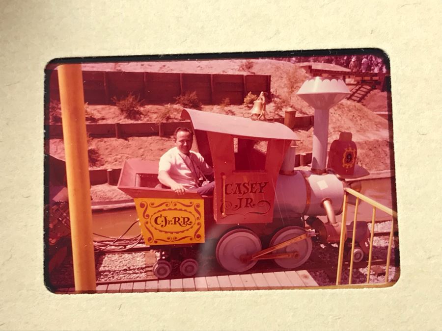 Huge Collection Of Photography Slides From George Hearst & Actress Collette Lyons Includes Lots Of Slides From The 1950's Construction Of Disneyland (See All Photos For Small Sampling) [Photo 40]