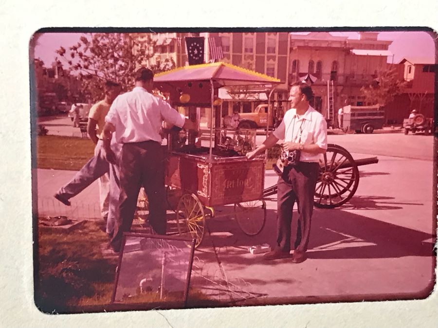 Huge Collection Of Photography Slides From George Hearst & Actress Collette Lyons Includes Lots Of Slides From The 1950's Construction Of Disneyland (See All Photos For Small Sampling) [Photo 36]