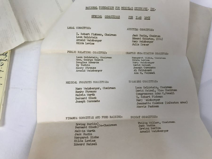 Collection Of Various Letters And Documents From George Hearst And Actress Collette Lyons Including Signed Letters From Lee Mortimer, Joe Sullivan, Actress Aileen Pringle And More (See Photos) [Photo 22]