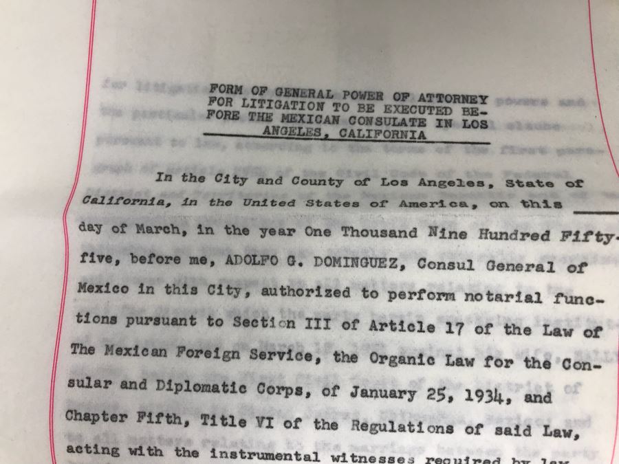 Documents Regarding The Will Of William Randolph Hearst And George Hearst Documents Regarding Divorcing Wives [Photo 7]