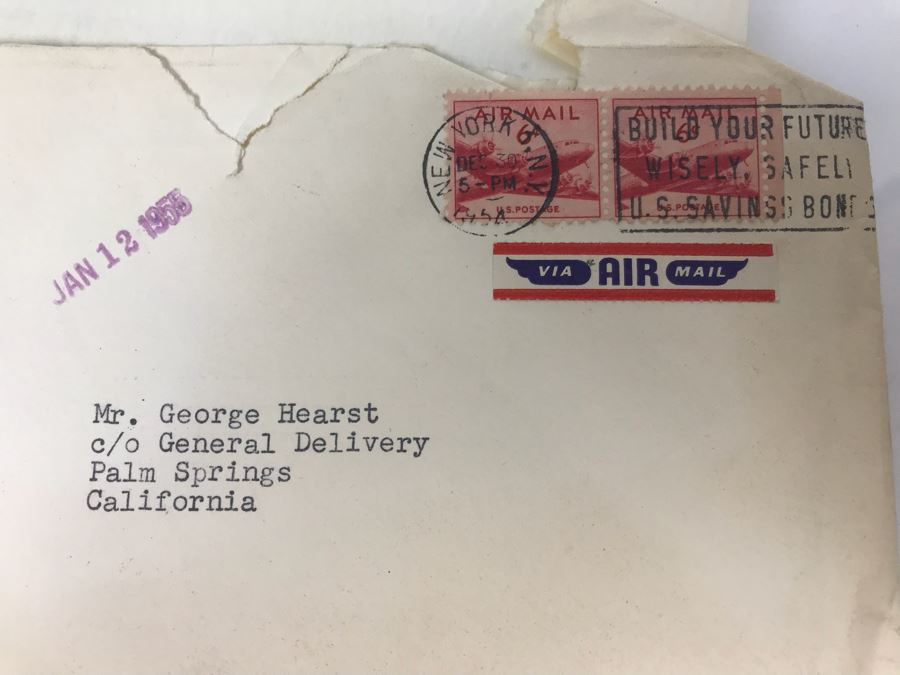Letter To George Hearst Regarding Personal Finances [Photo 10]