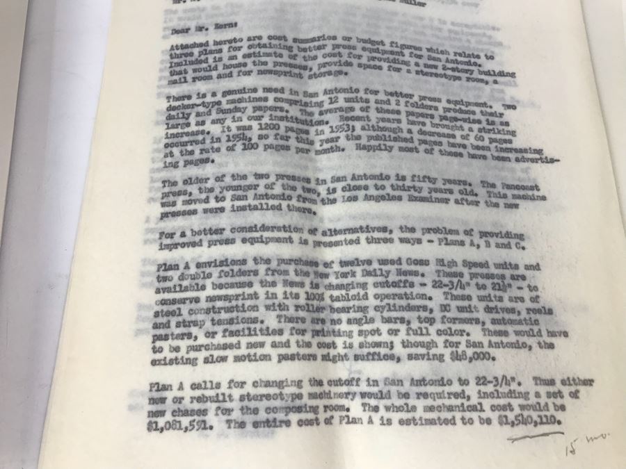 Hearst Consolidated Publications, Inc Treasurer's Report 1955 With