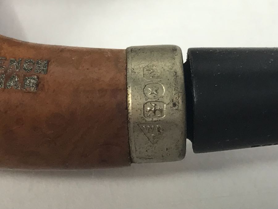 Vintage Wooden Pipe Stand With Collection Of (6) Wooden Pipes Of Various Makes (See Photos) [Photo 12]