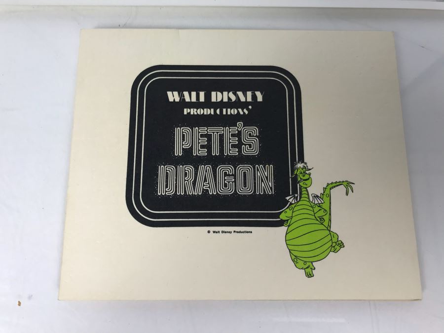 Pair Of Walt Disney Photographs Featuring Fulton Burley Promoting Disney's Movie Pete's Dragon [Photo 2]