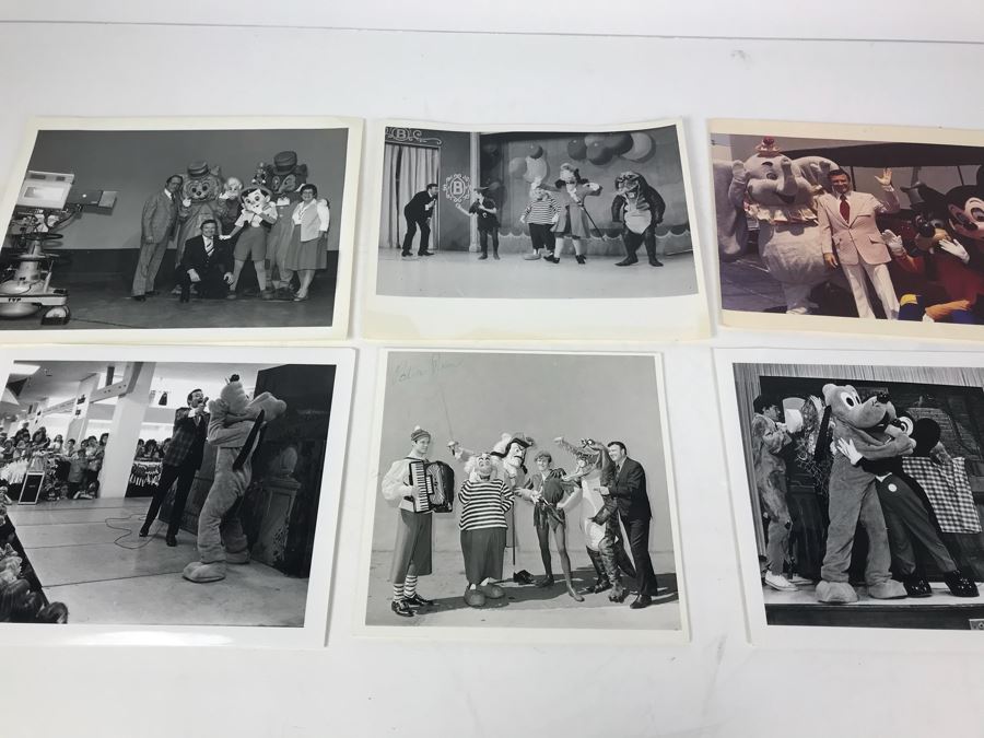 Various Walt Disney Related Photographs Featuring Disney Characters And Fulton Burley [Photo 1]