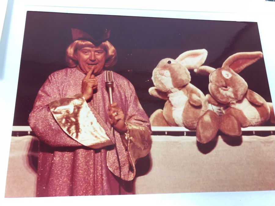 Collection Of Walt Disney Related Photographs Featuring Disney Characters And Fulton Burley And Disney 1984 Press Release Bios Of Michael D. Eisner And Frank G. Wells [Photo 8]