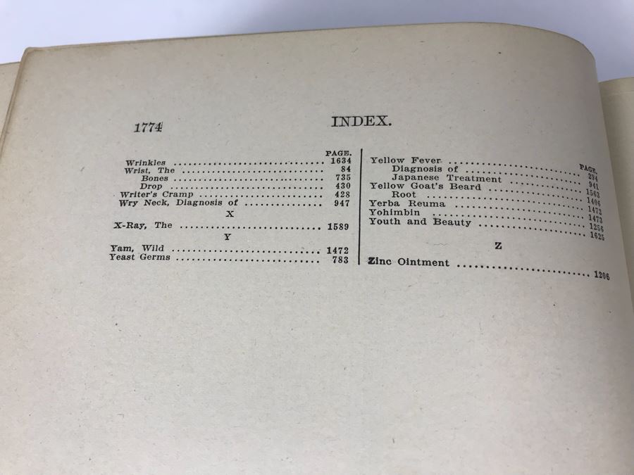 Impressive 1916 Hardcover Book - Library Of Health Complete Guide To Prevention And Cure Of Disease Twenty Books - One Volume By B. Frank Scholl 1,774 Pages With Many Illustrations [Photo 28]