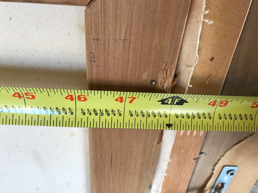 Large 48' X 36' Original Danny Day Oil Painting Of Torrey Pines Golf Course In La Jolla Featuring Golfing Legends Payne Stewart, Arnold Palmer And Jack Nicklaus - Estimate $12,000 - This Item Has A Reserve [Photo 23]