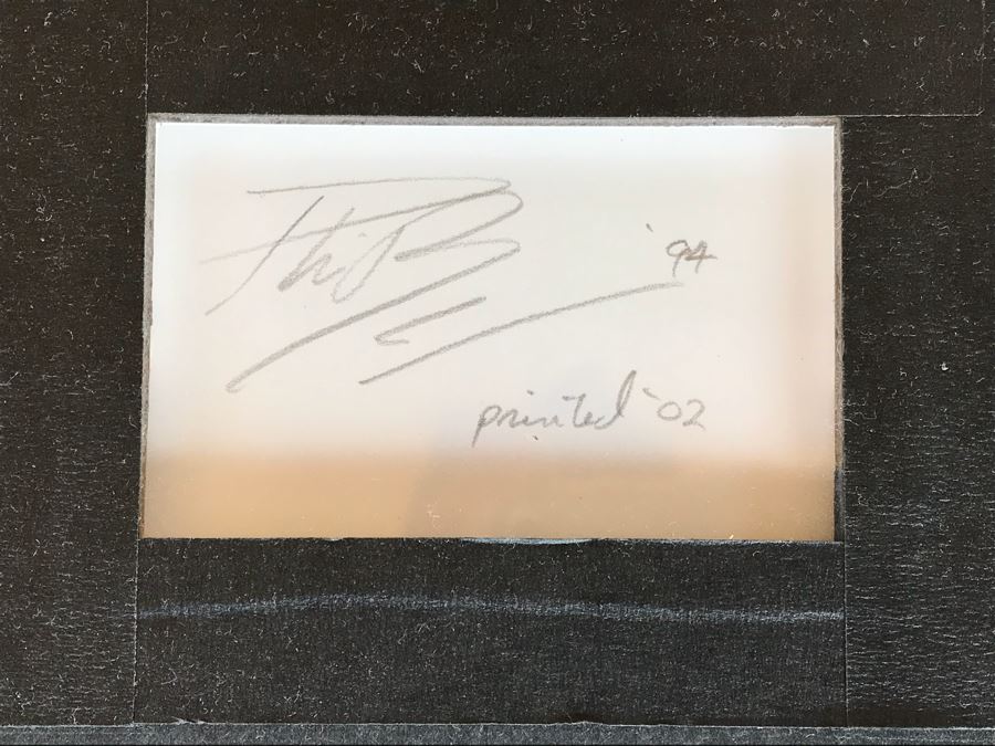 Limited Edition Signed Phil Borges Photograph Titled 'Tibetan Portrait' Dharamsala, India 2 Of 40 With COA 20' X 24' [Photo 16]