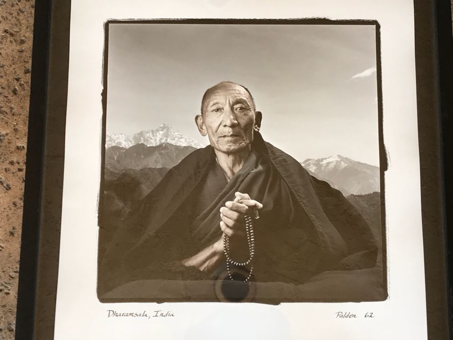 Limited Edition Signed Phil Borges Photograph Titled 'Tibetan Portrait' Dharamsala, India 2 Of 40 With COA 20' X 24' [Photo 3]