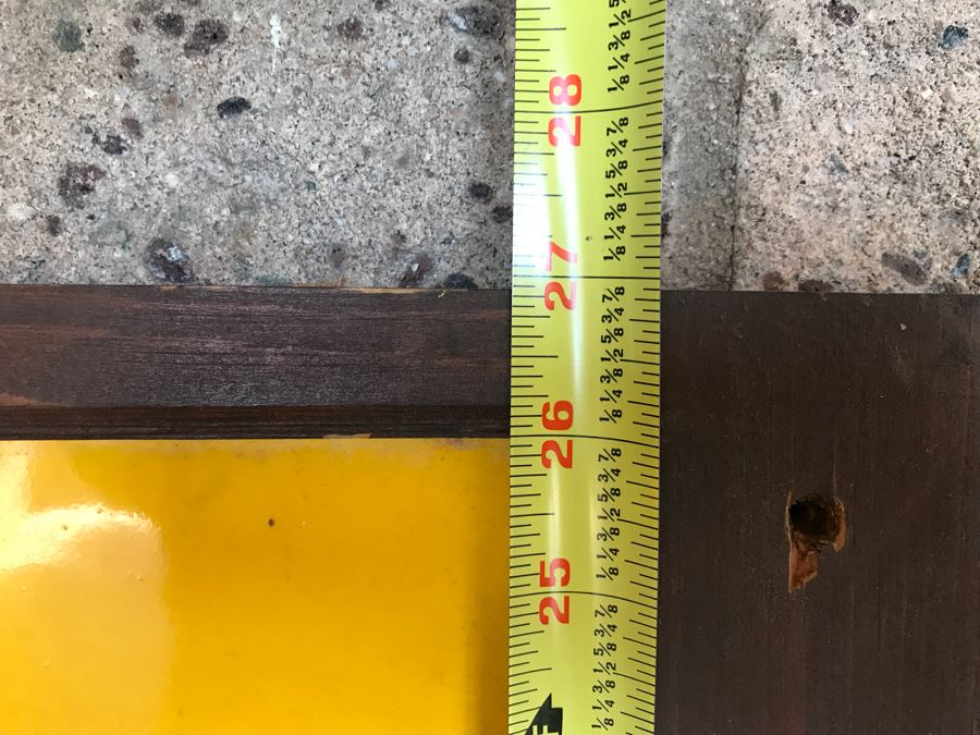 Vintage Signed 1972 McDonalds Restaraunt Hamburglar Painted Relief Fiberglass Wall Hanging By Alfred M Gordon Designs 24' X 27' [Photo 23]