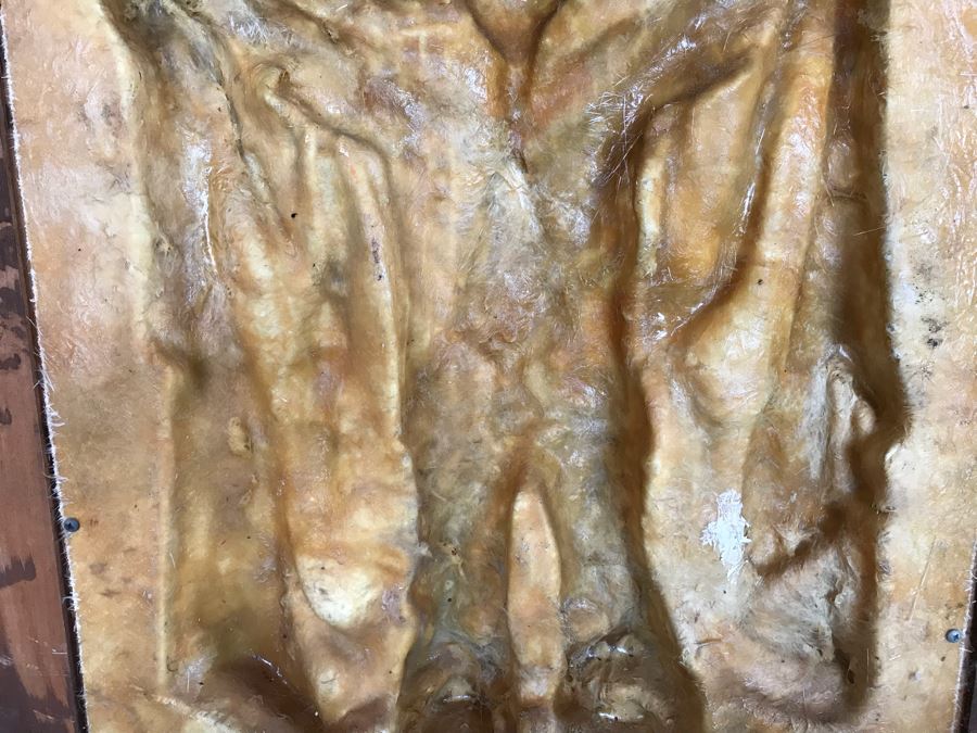 Vintage Signed 1972 McDonalds Restaraunt Hamburglar Painted Relief Fiberglass Wall Hanging By Alfred M Gordon Designs 24' X 27' [Photo 21]