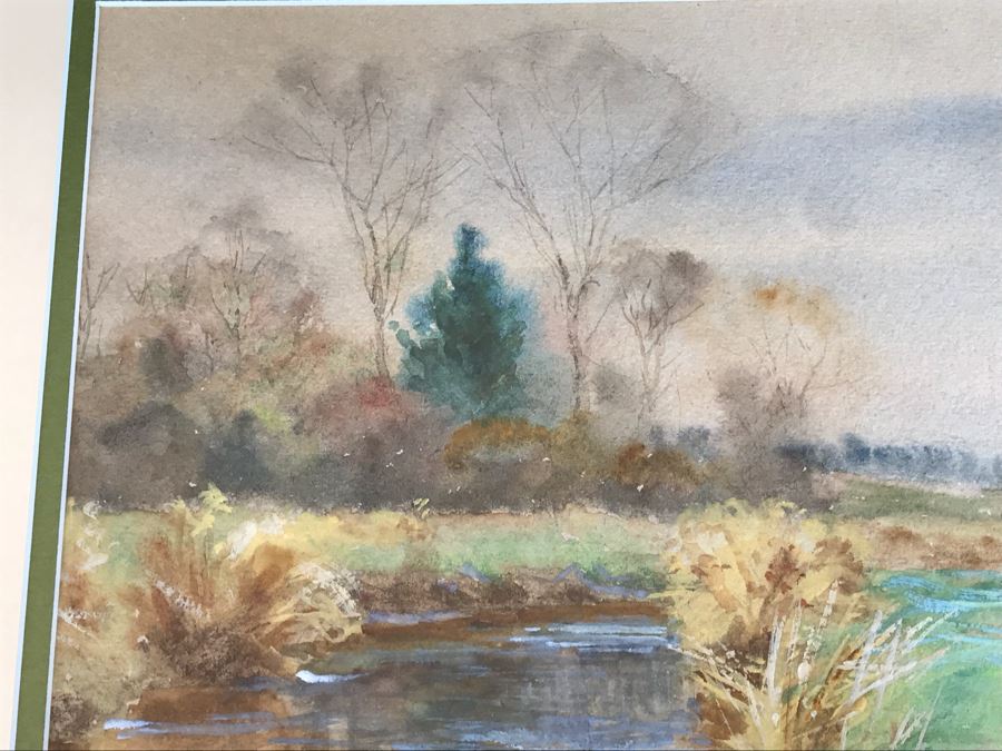 Original Watercolor Plein Air Painting By William Merrit Post (1865-1935) [Photo 6]