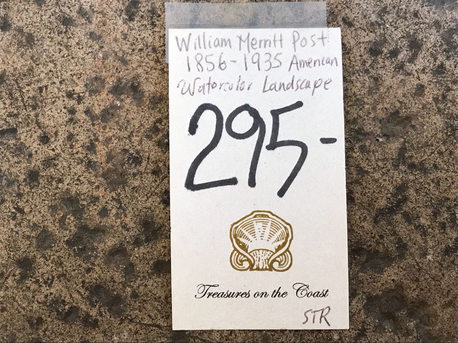 Original Watercolor Plein Air Painting By William Merrit Post (1865-1935) [Photo 14]