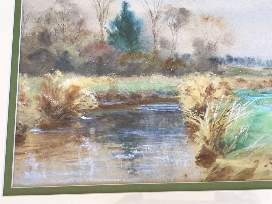Original Watercolor Plein Air Painting By William Merrit Post (1865-1935) [Photo 5]