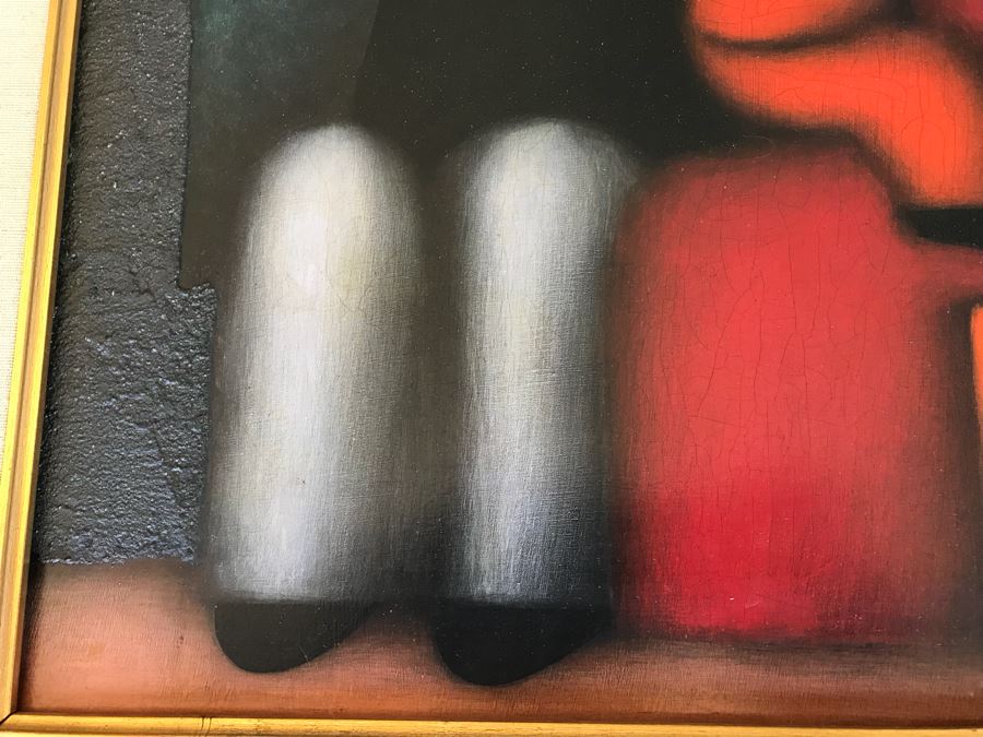 Original Oil Painting By Jesus Mariano Leuus 15' X 19' Estimate $500 [Photo 8]