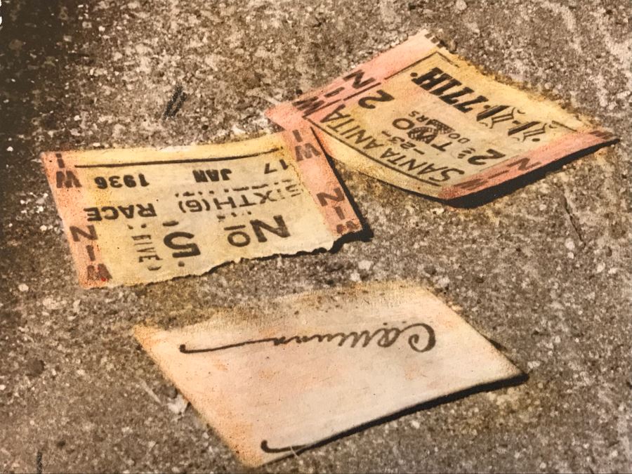 Vintage 1949 Colored Photograph By Hollywood Photographer Alexander Kahle Signed Front And Back 15.5' X 19.5' [Photo 9]