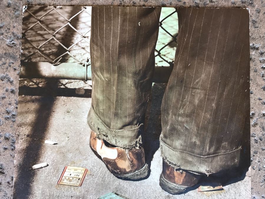 Vintage 1949 Colored Photograph By Hollywood Photographer Alexander Kahle Signed Front And Back 15.5' X 19.5' [Photo 2]