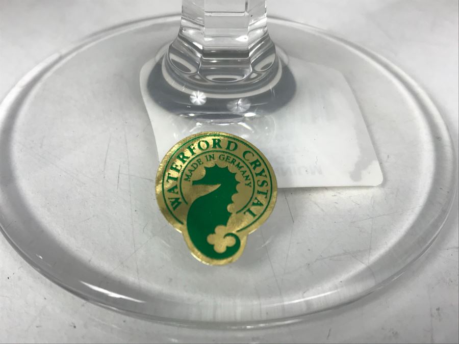 Waterford Crystal One Pair Of Millennium Peace Goblets And Univeral Wishes 7' Crystal Bowl In Boxes [Photo 5]